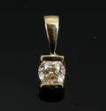 Diamant vedhæng, ca. 0.45 ct