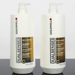 HÅRDVÅRD Goldwell, Shampoo och balsam, 2x1,5 liter