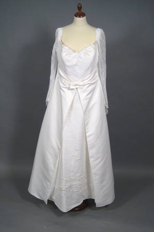 Panty Line brudekjole str. 3XL.