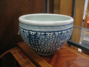 Fiskbassäng, Kina 1800-tal