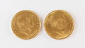Danmark Guldmønter 20 kr 1913 og 1914 2