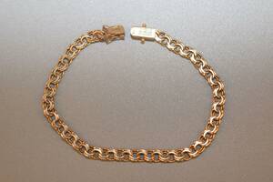 Armband guld 18K, L 18 cm