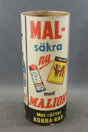 Reklamtunna i papp