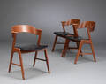 Kai Kristiansen. Tre stole af teak 3 Denne vare er sat til omsalg under nyt varenummer 4179586