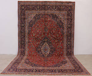 Matta, Stor Keshan, Persien, 500x295 ca 15m2