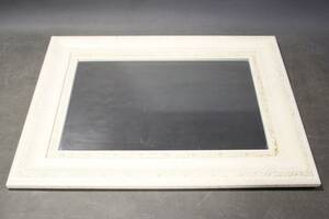 Spegel med träram och slipat glas