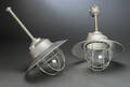 Socelec. Et par loftslamper af aluminium og metal. 2