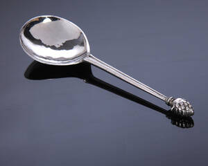 Renæssanceske af sølv, mester Eiler Hansen Holm, Aalborg anno 1641