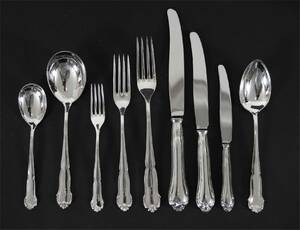 Bestickservisdelar 95st, nysilver
