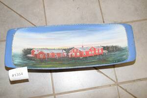 Bemålat tråg L 60 cm