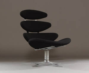 Poul M. Volther. Corona lænestol, model EJ 5