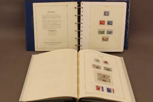 Frimärkssamling Island 2 album