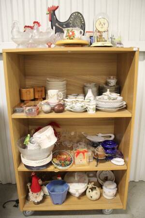 Diverse glas, porslin mm