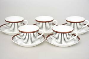 Gustavsberg Spisa Ribb Stig Lindberg Kaffekoppar