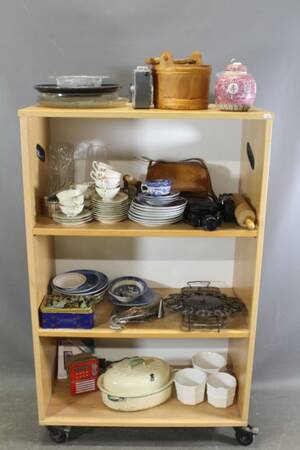 Diverse glas, porslin mm