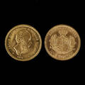 Mynt guld Oscar II 2 st