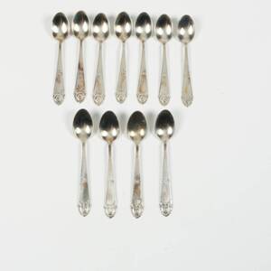 KAFFESKEDAR, 11 st, nysilver