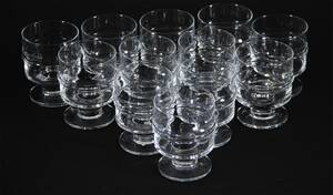 Glas, 12st, Pisararengas Timo Sarpaneva för Iittala