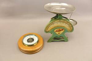 Hushållsvåg Lindells och barometer