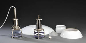 Poul Henningsen. PH 4½-4 pendel samt ekstra fatningshus