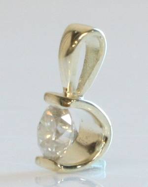 Brillantvedhæng, ca. 0.73 ct.