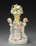 Figurgruppe af porcelæn, 1900-tallet Denne vare er sat til omsalg under nyt varenummer 4761591