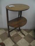 Cake-stand, mahogny
