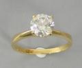 Solitairering. Ca. 1.18 ct