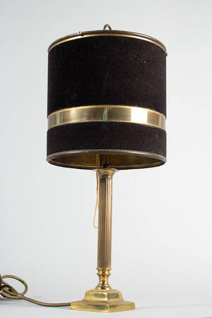 Tischlampe, Messing