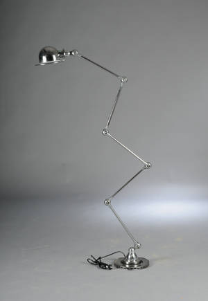 Jean Louis Domecq f. 1920. Jieldé Lyon. Gulvlampe