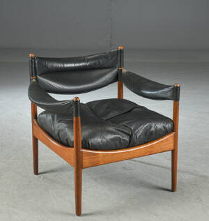  Kristian Vedel. Lænestol, palisander