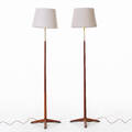 Golvlampor 1 par teak