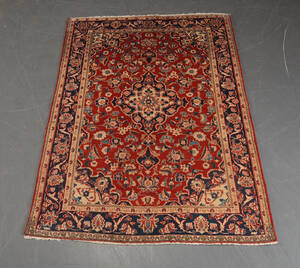 Persisk Keshan tæppe, 130x198 cm