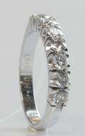 Alliancering, ca. 0.82 ct.