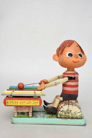 Plåtleksak Rosko Pinocchio