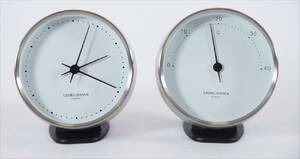 Bordstermometer och bordsur, Georg Jensen, Danmark