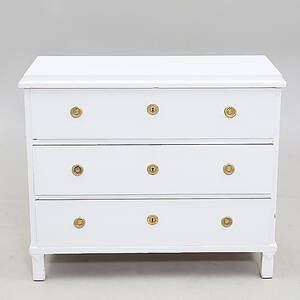 BYRÅ, gustaviansk stil, 1800-tal.