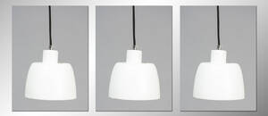 Tre pendler, model Silent, hvid 3