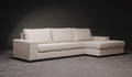 Moderne 2½ pers. sofa med Chaiselong