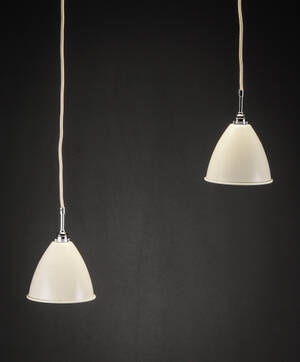 Robert Dudley Best. To BestLite pendler, model BL9 S, offwhite 2