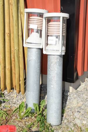 Trädgårdsbelysning, H 110 cm, diam 25 cm