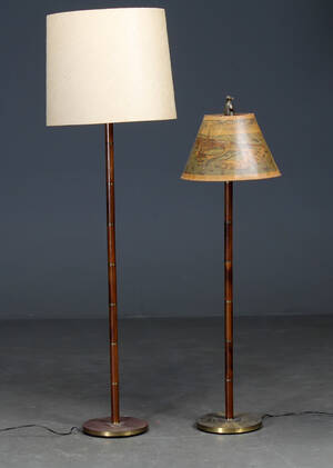 Dansk lampeproducent. To standerlamper 2