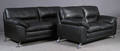 Italiensk design. 3  2 pers. lædersofa - Model Las Vegas 2
