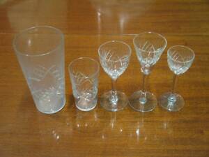 Glasservisdelar, ca 55-del