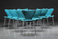 11 stel af forkromet metal, Arne Jacobsen, model 3107 11 Denne vare er sat til omsalg under nyt varenummer 4571452