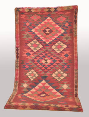 Persisk Nomadkelim, 285 x 148 cm