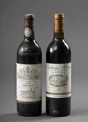 Franske slotsaftapninger Margaux vine