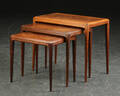 Johannes Andersen. Indskudsborde, palisander Denne vare er sat til omsalg under nyt varenummer 4184353