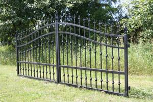 Dobbeltlåget smedejernsport, bredde 3.41 meter