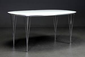 Piet Hein - Bruno Mathsson . Super Ellipse spisebord 